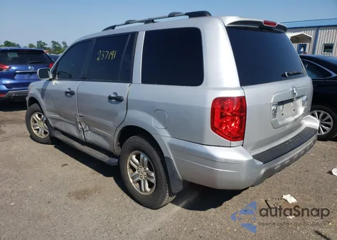 2003 Honda Pilot Exl из США, поврежденный, VIN 2HKYF18603H548457